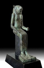 EGYPTIAN LATE DYNASTIC BRONZE