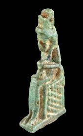 EGYPTIAN LATE DYNASTIC FAIENCE