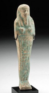 EGYPTIAN LATE DYNASTIC FAIENCE