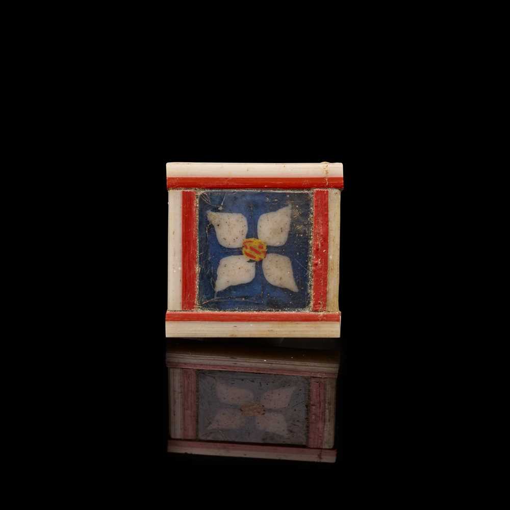 EGYPTIAN MOSAIC GLASS SQUARE