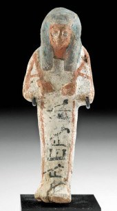 EGYPTIAN NEW KINGDOM POLYCHROM