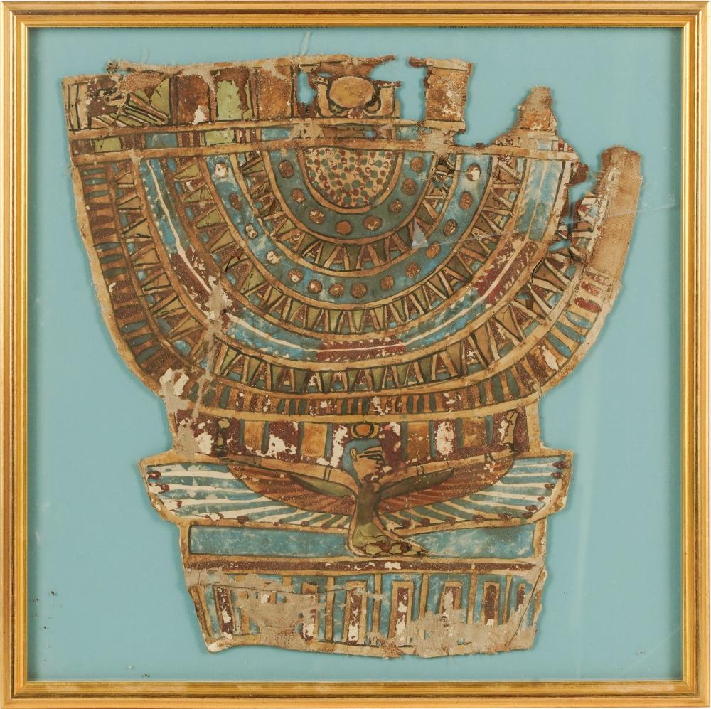 EGYPTIAN PAINTED CARTONNAGEEgyptian