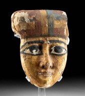 EGYPTIAN PAINTED / GESSO CEDAR