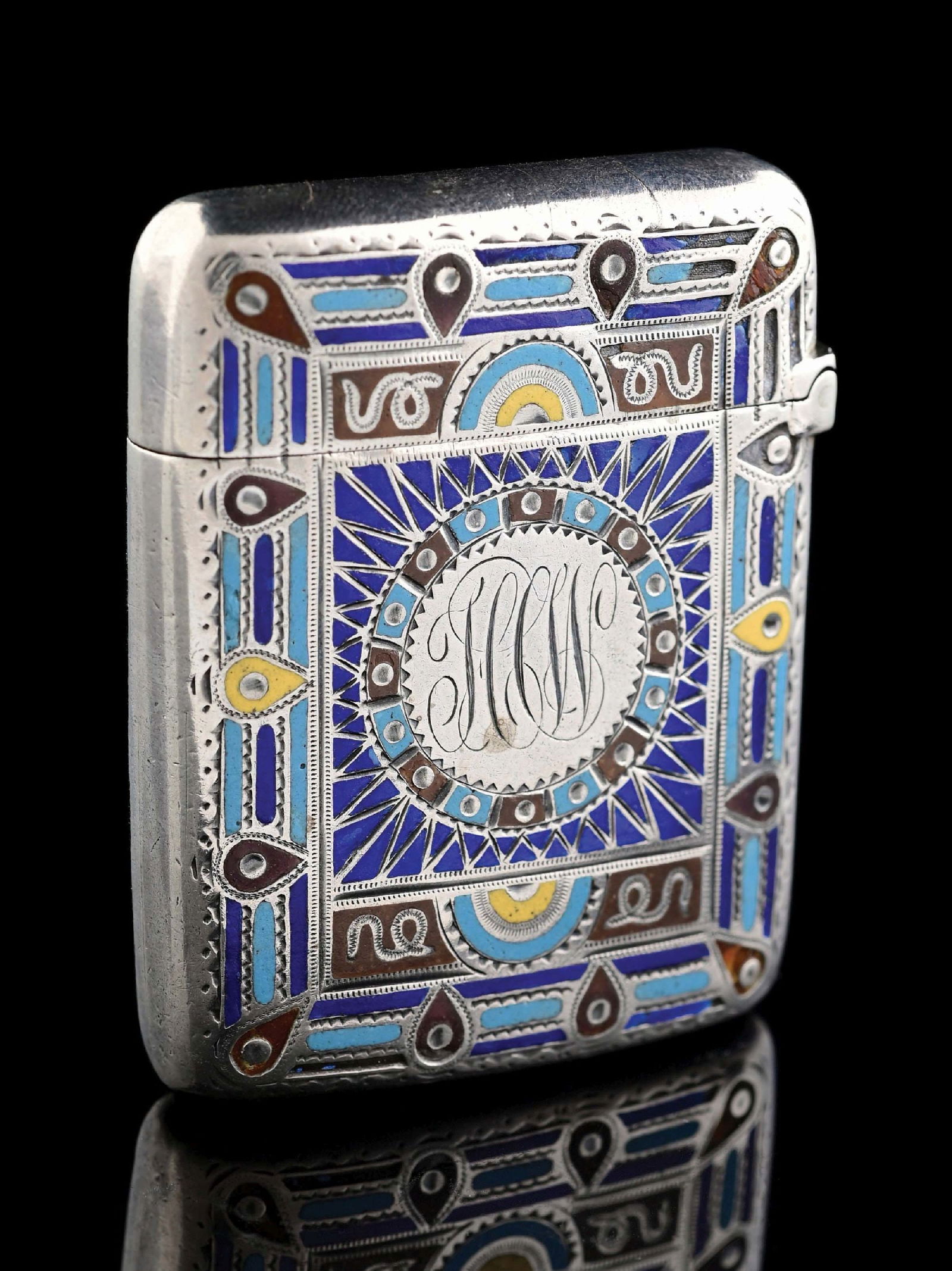 EGYPTIAN PATTERN STERLING SILVER