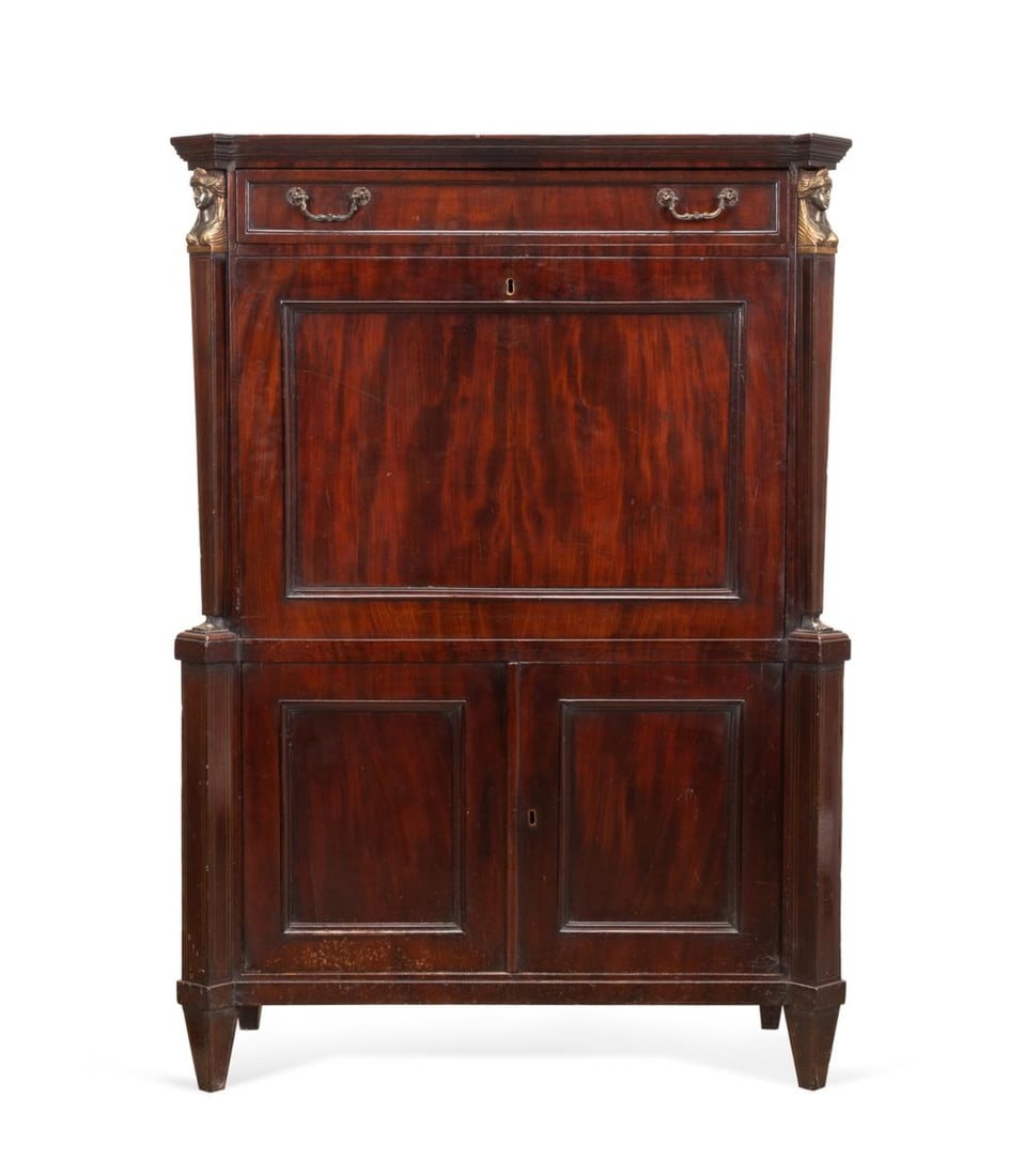 EGYPTIAN REVIVAL MAHOGANY