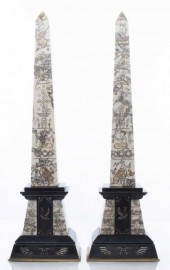 EGYPTIAN REVIVAL MARBLE OBELIS