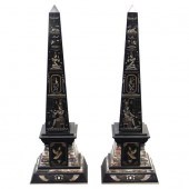 EGYPTIAN REVIVAL MARBLE OBELIS
