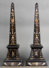 EGYPTIAN REVIVAL STONE OBELISK