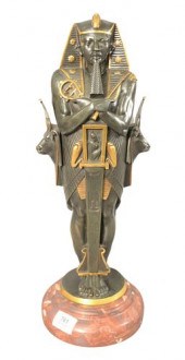 EGYPTIAN REVIVAL STYLE BRONZE,