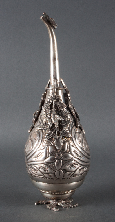 Egyptian silver rosewater sprinkler