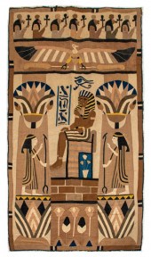 EGYPTIAN STYLE HAND-MADE QUILT