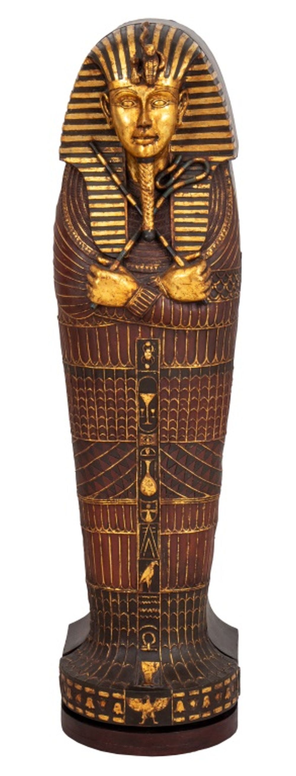 EGYPTIAN STYLE SARCOPHAGUS FORM