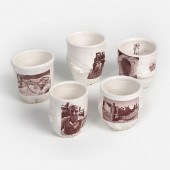 EHREN TOOL, FIVE CUPS (CA. 200