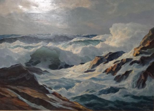 EHRIG William C. Oil on Canvas