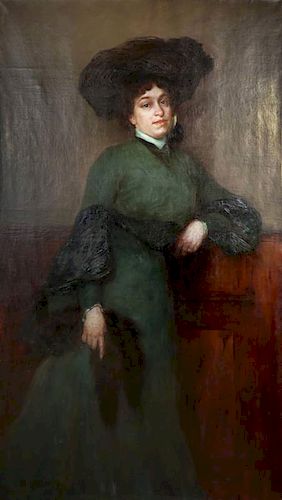 EICHHORN (19TH/20THC.)PORTRAIT OF A