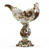 EICHWALD MAJOLICA FIGURAL CENT