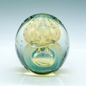 EICKHOLT ART GLASS PAPERWEIGHT