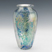 EICKHOLT STUDIO ART GLASS VASE