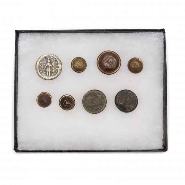 EIGHT 19TH CENTURY MASSACHUSETTS
