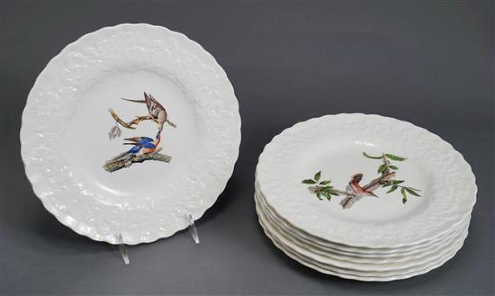 EIGHT ALFRED MEADKIN BIRDS OF