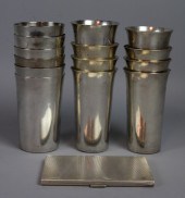 EIGHT AMERICAN SILVER JULEP CU