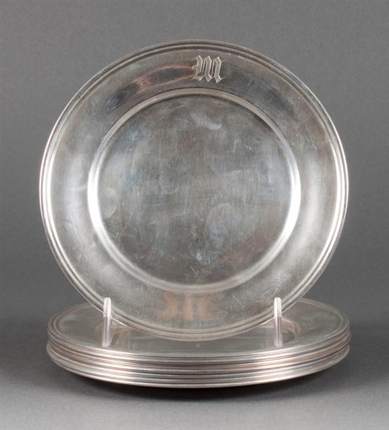 Eight American sterling silver