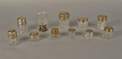 Eight American sterling silver