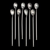 EIGHT AMERICAN STERLING SILVER