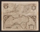 EIGHT ANTIQUE MAPS BY HOEFNAGE