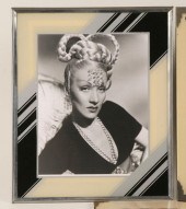 Eight Art Deco frames includin