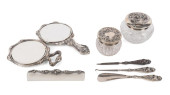 EIGHT ART NOUVEAU STERLING DRE