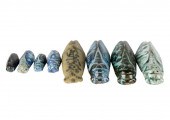 EIGHT ART POTTERY GRASSHOPPER