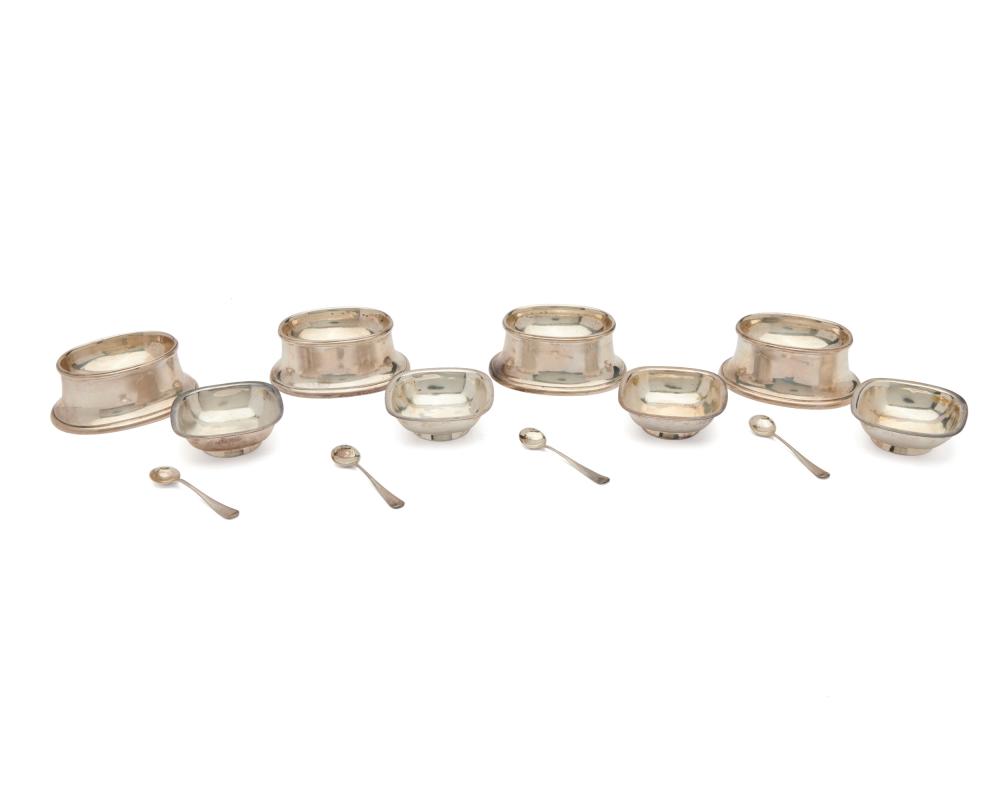 EIGHT ARTHUR STONE SILVER