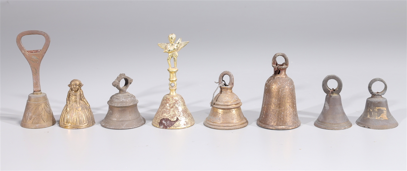 Eight assorted antique Indian