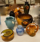 EIGHT ASSORTED ARTS AND CRAFTS