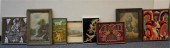 EIGHT ASSORTED FRAMED WORKS OF