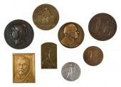 EIGHT ASSORTED FRENCH MEDALS A