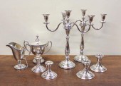 EIGHT ASSORTED STERLING SILVER