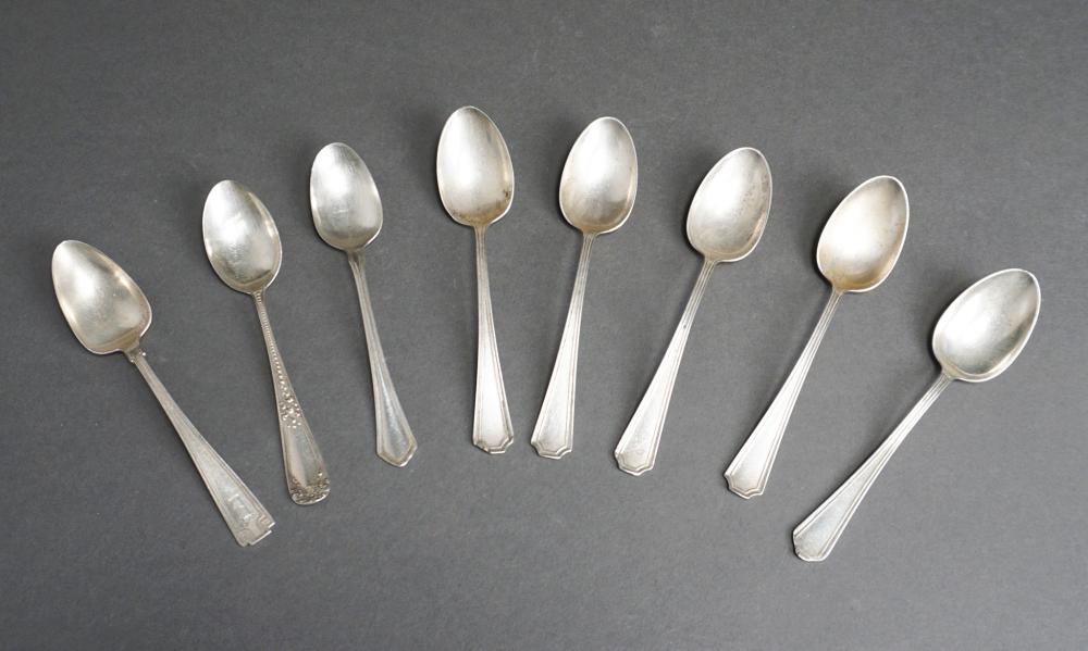 EIGHT ASSORTED STERLING SILVER
