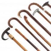 EIGHT ASSORTED VINTAGE CANES C