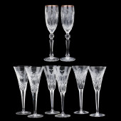 EIGHT ASSORTED WATERFORD CRYST