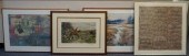 EIGHT ASSORTED WORKS OF ARTEig