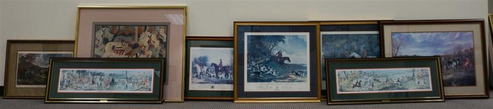 EIGHT ASSORTED WORKS OF ARTEight