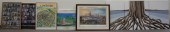 EIGHT ASSORTED WORKS OF ARTEig