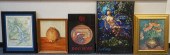EIGHT ASSORTED WORKS OF ARTEig