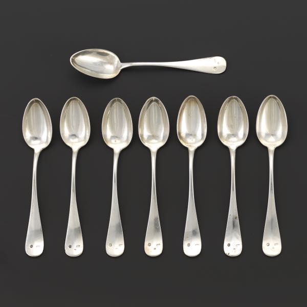 EIGHT AUSTRO-HUNGARIAN SILVER