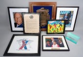EIGHT AWARDS AND MEMENTOS BELO