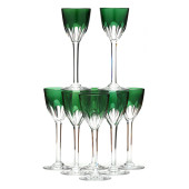 EIGHT BACCARAT CRYSTAL  GENOVA