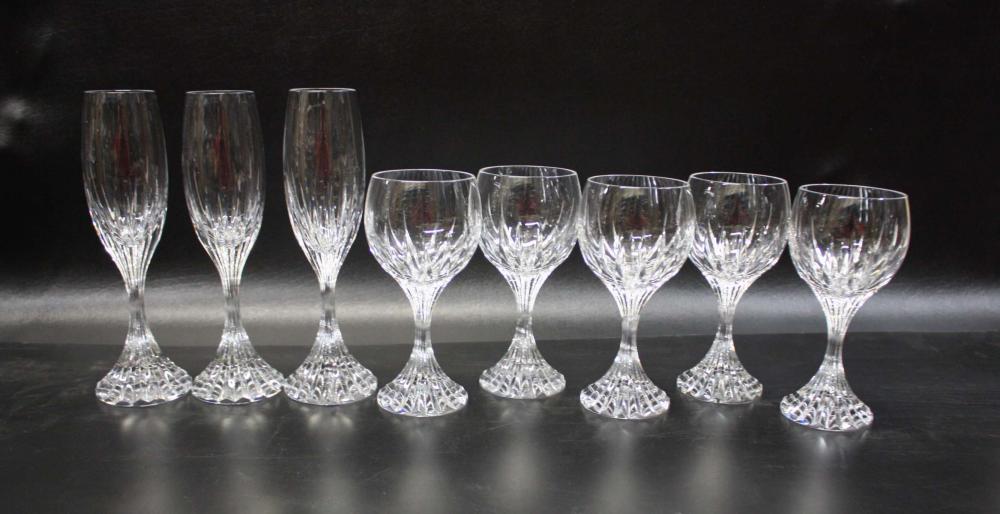 EIGHT BACCARAT "MASSENA" PATTERN