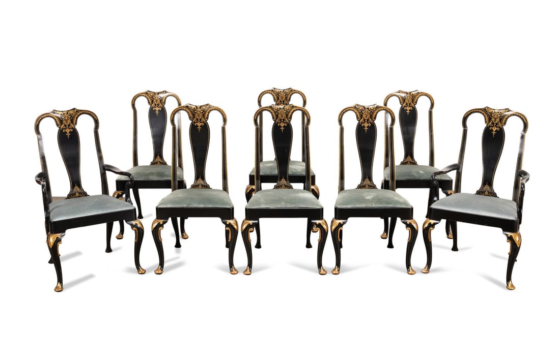 EIGHT BAKER NOBLE HOMES CHINOISERIE